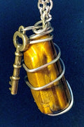 tiger's eye necklace